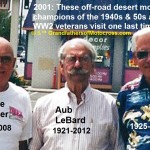 1966 s14 but 2001 Off Road champions George Gunther, Aub LeBarb & Del Kuhn visit
