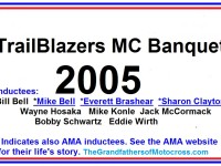 2005 Trailblazers B, Bell, M. Bell, Brashear, S. Clayton, Hosaka, Konle, McCormack, Schwartz, Wirth