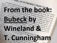 Bio of Lynn Wineland a16 Book, BUBECK, by Wineland & T. Cunningham