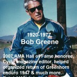 1967 B12 but 2007 Bob Green AMA, Cycle mag. Editor & Greenhorn organizer