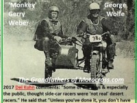 1967 B22 Greenhorn Sidecar Gerry Weber & George Wolfe, Kuhn & Kretz Sr.