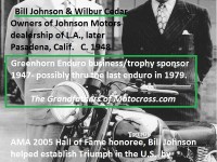 1967 s4 1947-Greenhorn Bill Johnson & Cedar of Johnson Motors