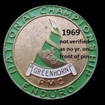 1969 a4 Greenhorn pin but not verified yet