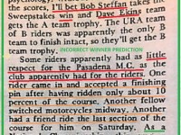 1974 B37 author predict winner & claims others cheated