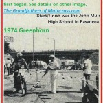 1974 a24b Greenhorn start & finish, Muir High School