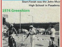 1974 a24b Greenhorn start & finish, Muir High School