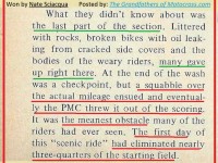 1974 a32 Greenhorn, some quit, mileage issues, PMC threw out, near .75 eliminated