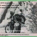 1974 b10 Greenhorn rocky bottlenecks, some quit Day 1