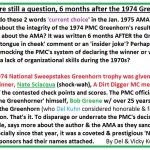 1974 d64a Still questioning 1974 Greenhorn in 1975