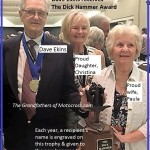 2017 a6 TrailBlazers Dick Hammer Award to Dave Ekins & family present