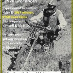 1970 Greenhorn a40 Dave EKINS 76B going thru some brush