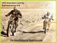 1971 Greenhorn a14 Howseman, Chuck 'Bud' from his personal scrap book