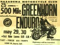 1971 Greenhorn a5b poster, courtesy of G. Ekins