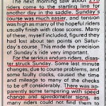 1971 Greenhorn d24 Day 2 275 riders, problems speed change & signs