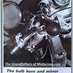 1971 Greenhorn d6c horn, mirror, VDO speedometer