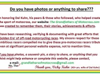 x14 Greenhorn Do you have stories, photos to share, gmail us