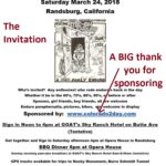 Enduro Riders Reunion in Randsburg invitation