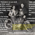 2018 3-24 b11b Earl FLANDERS PMC Member 1948 & AMA inductee, wins Jack Pine