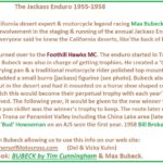 2018 3-24 b12c 1955- 1958 Max Bubeck Jackass Enduro, Foothill Hawks