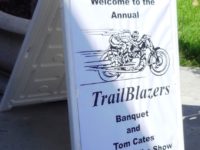 000 Trailblazers welcome sign