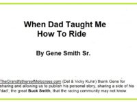 1961 a0 Gene Smith Sr. When Dad taught me how to ride story 2018