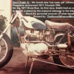 1971 Gene Smith Sr. p1 1971 Triumph TR6 story, So Close 2018