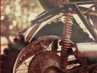 1971 Gene Smith Sr. p3 Triumph story, TR6 crashed bike