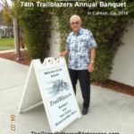 2018 4-7 a1 Del Kuhn attends 74th Trailblazers Banquet
