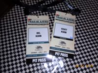 2018 4-7 a2 Del Kuhn & Vicky Kuhn get 74th Trailblazers Banquet pit pass