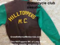 a90e Hilltoppers 1948 Del Kuhn old HillToppers MC sweater