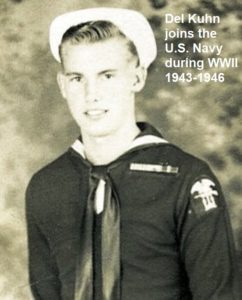 2020c 1943 Del Kuhn 18, in the Navy