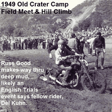Crater Camp Field Meets1949 & 50